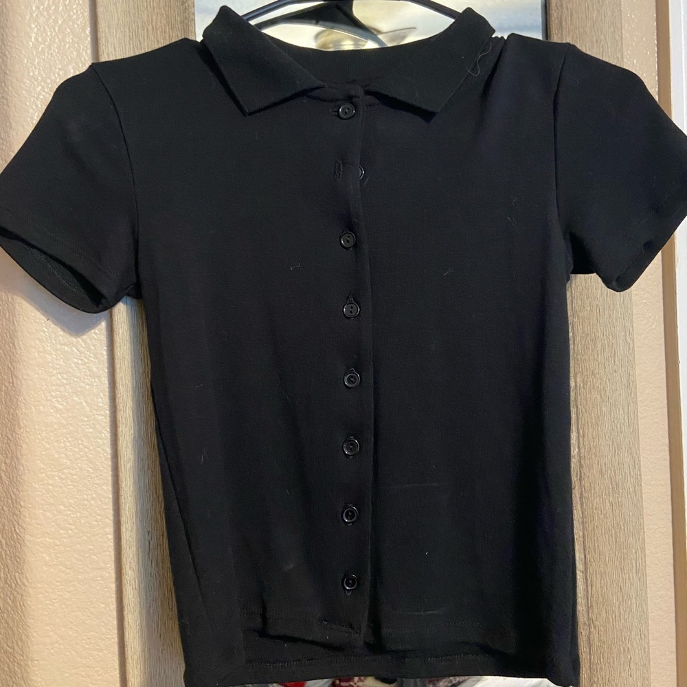 button down polo